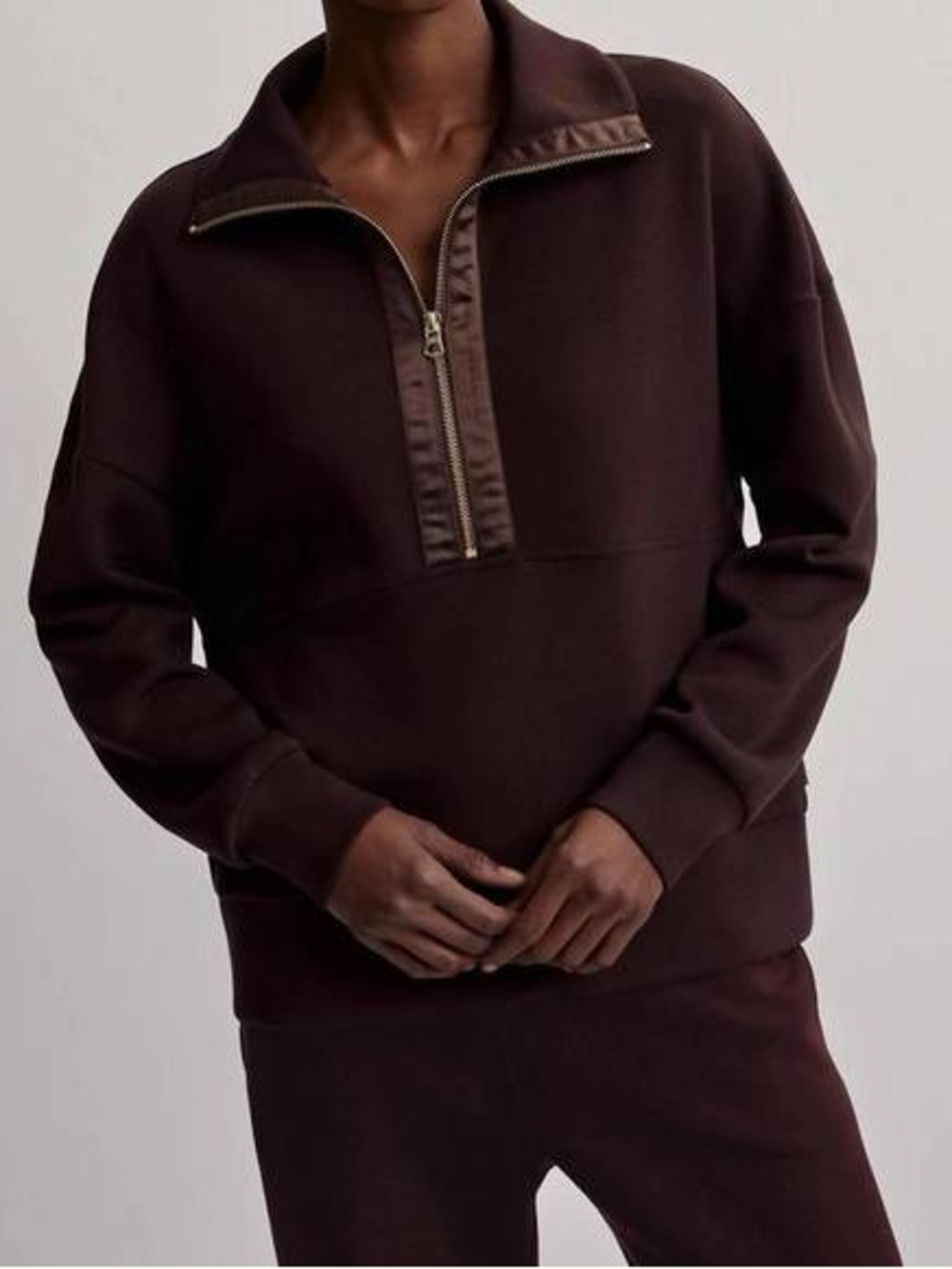Varley Women’s Keller Half Zip Pullover & Slim Cuff 25 Pant Set Size Small